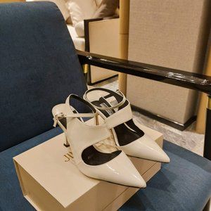 Jimmy Choo Pale gold heels